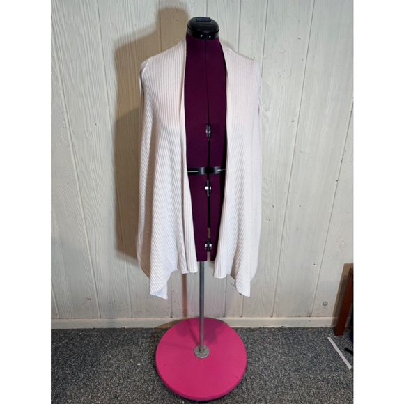 Athleta Sweaters - Athleta Asymmetrical Cardigan Sweater Size S White